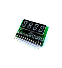4 Digit MultiPlexed 0.33 Inch 7 Segment Common Anode Display