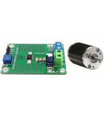 Brushed DC Motor Driver with Integrated Current Regulation